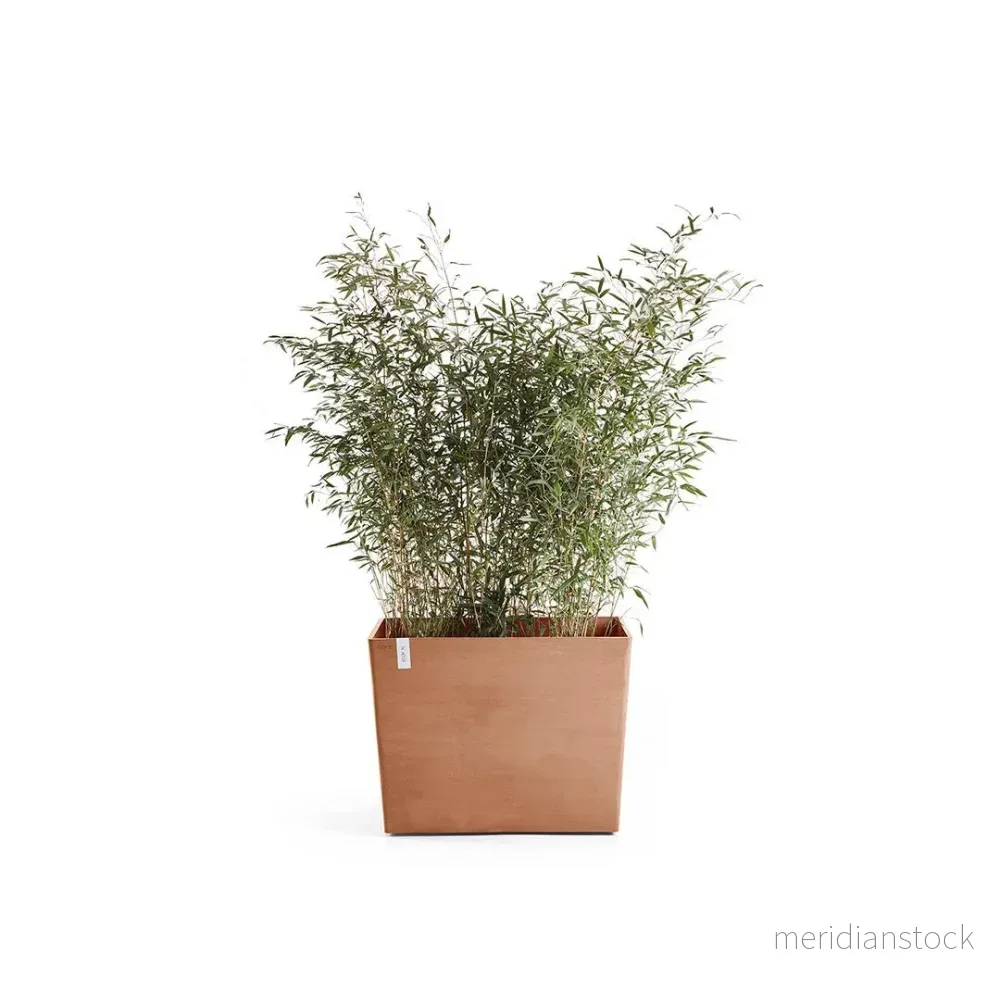 Kruka Paris med hjul 85cm terrakotta