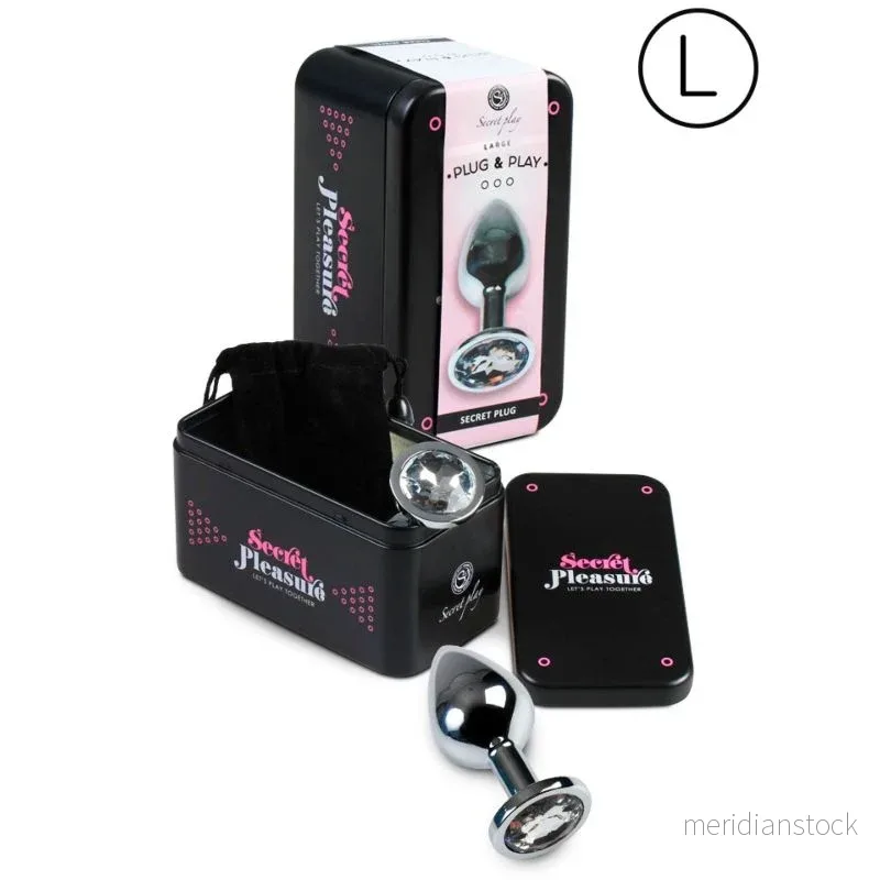SECRETPLAY - ANAL PLUG SIZE L - CLEAR - Bild 2