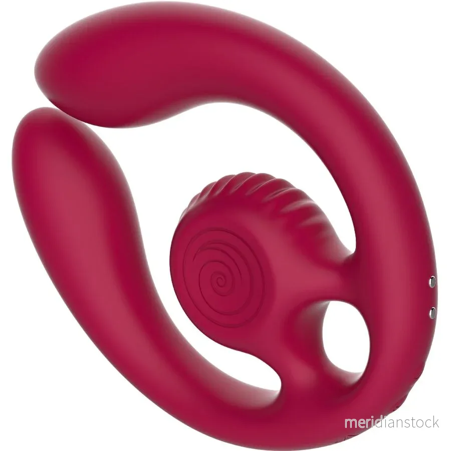 SNAIL VIBE - GIZI DUO COUPLES STIMULATOR REMOTE CONTROL BURGUNDY - Bild 3