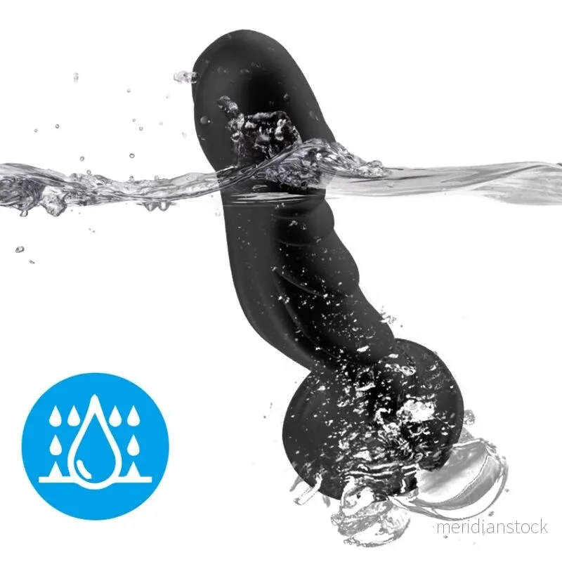 ARMONY - DILDO VIBRATOR & ANAL PLUG REMOTE CONTROL BLACK - Bild 3