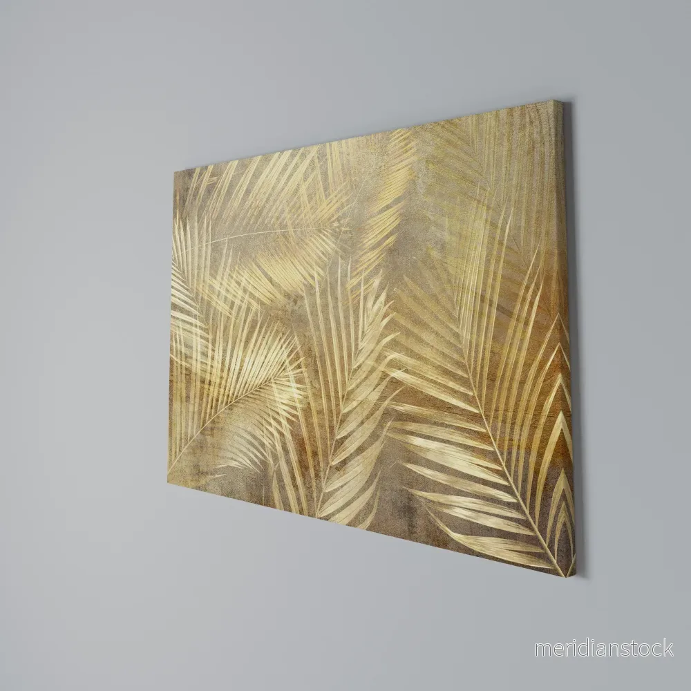 GOLDEN PALM DREAMSCAPE Horizontal Canvas Print - Bild 3