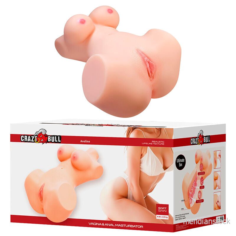 CRAZY BULL - ANNIE XXL VAGINAL AND ANAL MASTURBATOR WITH BREASTS FLESH - Bild 2
