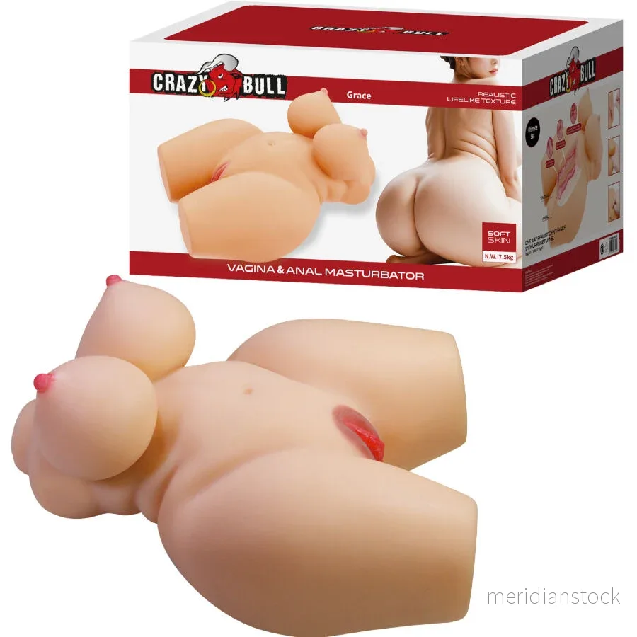 CRAZY BULL - GRACE REALISTIC FEMALE TORSO VAGINA AND ANAL 7.5 KG - Bild 3