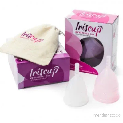 IRISCUP - SMALL PINK MONTH CUP A + FREE STERILIZER BAG - Bild 2