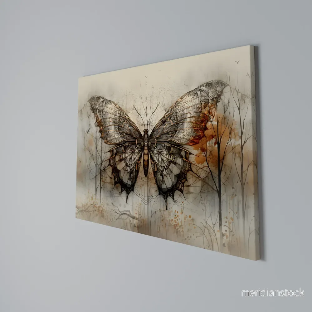 MECHANICAL BEAUTY UNVEILED Horizontal Canvas Print - Bild 3