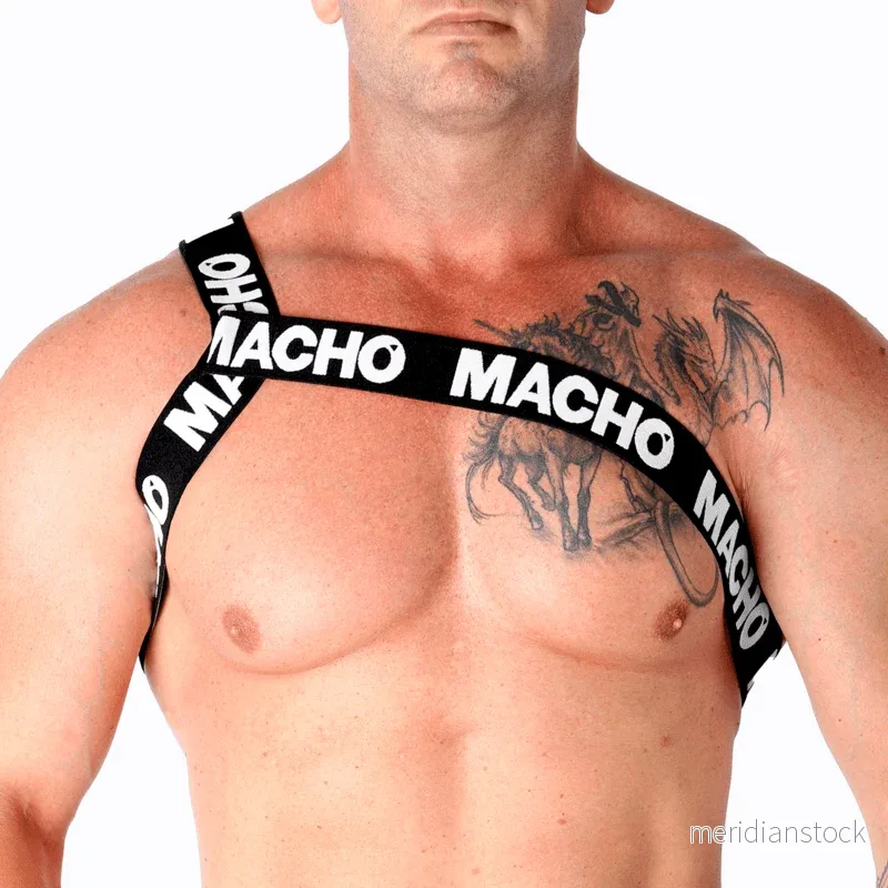 MACHO – ROMAN HARNESS WHITE S/M MACHO – ROMAN HARNESS WHITE S/M