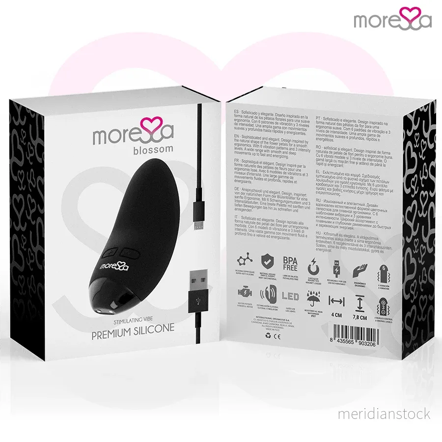 MORESSA - BLOSSOM BLACK VIBRATOR - Bild 3