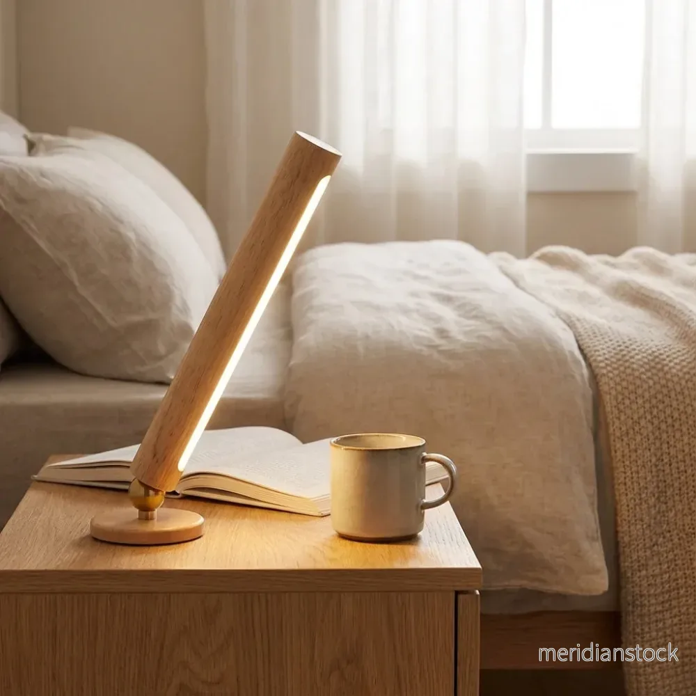 Justerbar skrivbordslampa med lutningsfunktion – Baskel