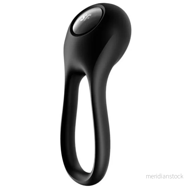 SATISFYER - MAJESTIC DUO RING VIBRATOR BLACK - Bild 2