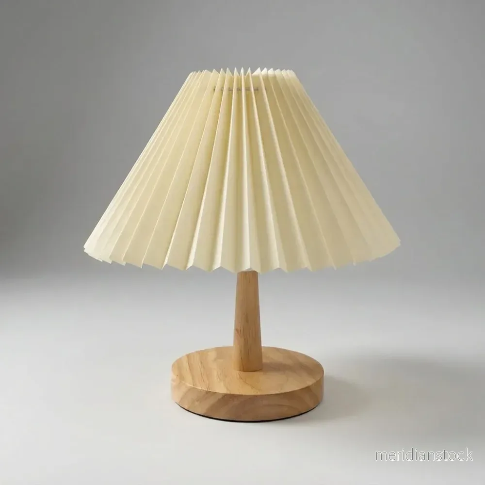 Vikbar plisserad bordslampa – Flarozi - Bild 2