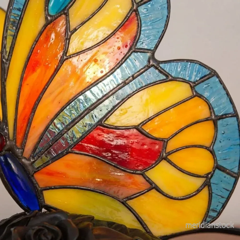 Lampa i glasmosaikstil – Aurelfly - Bild 3