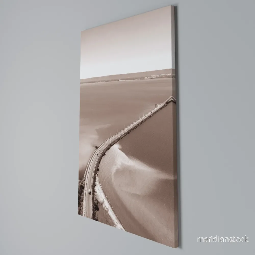 HORIZON BOUND JOURNEY Vertical Canvas Print - Bild 3