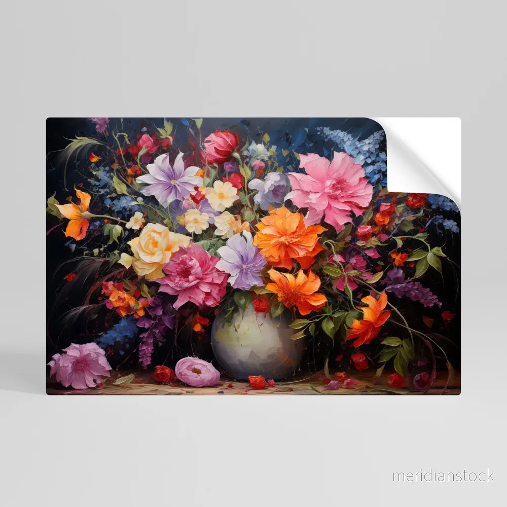 EUPHORIC BOUQUET Självhäftande Horisontell Poster EUPHORIC BOUQUET Självhäftande Horisontell Poster