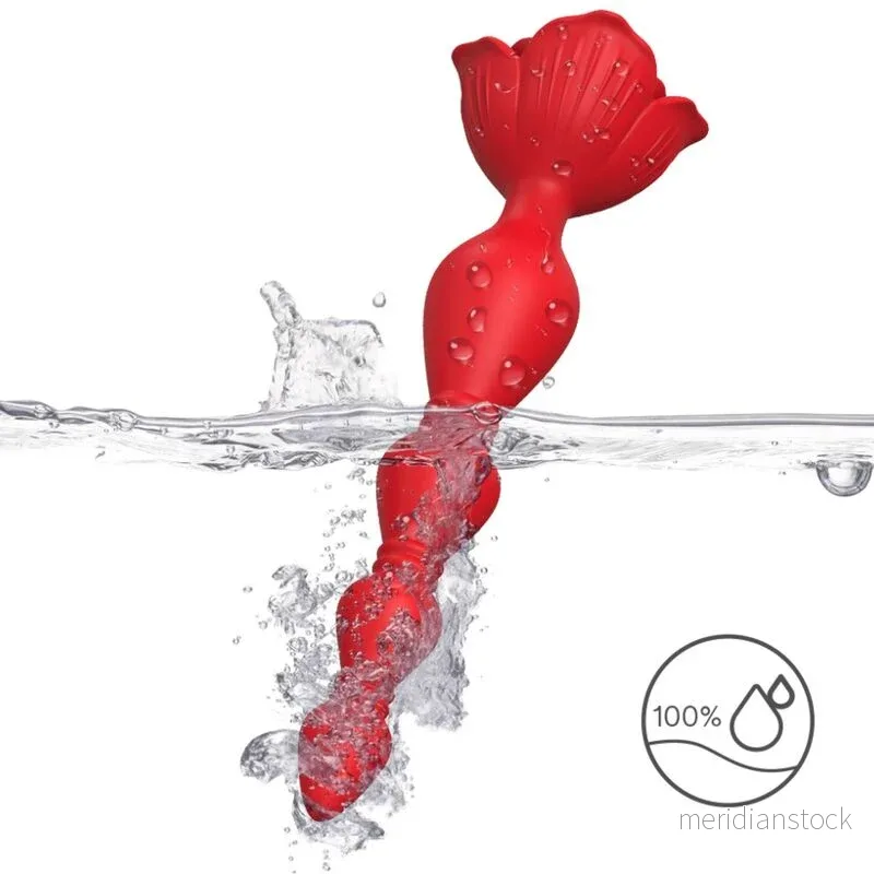 ARMONY - PINK VIBRATOR PAGODA & ANAL PLUG RED - Bild 3