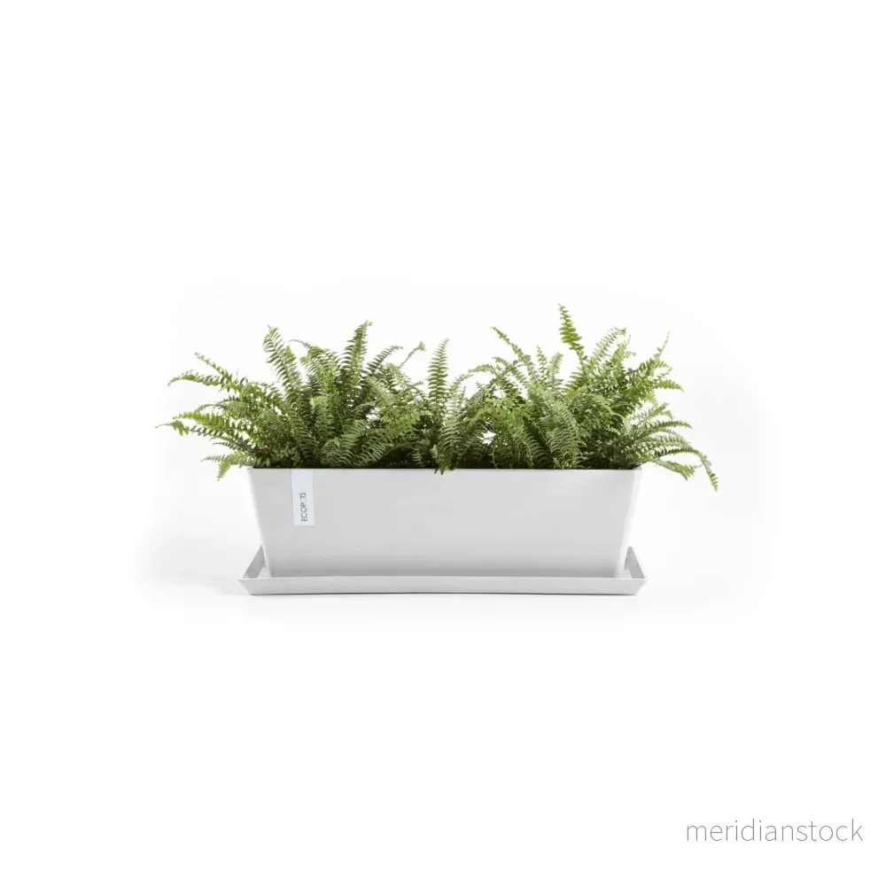 Kruka Bruge 55cm vit - Bild 3