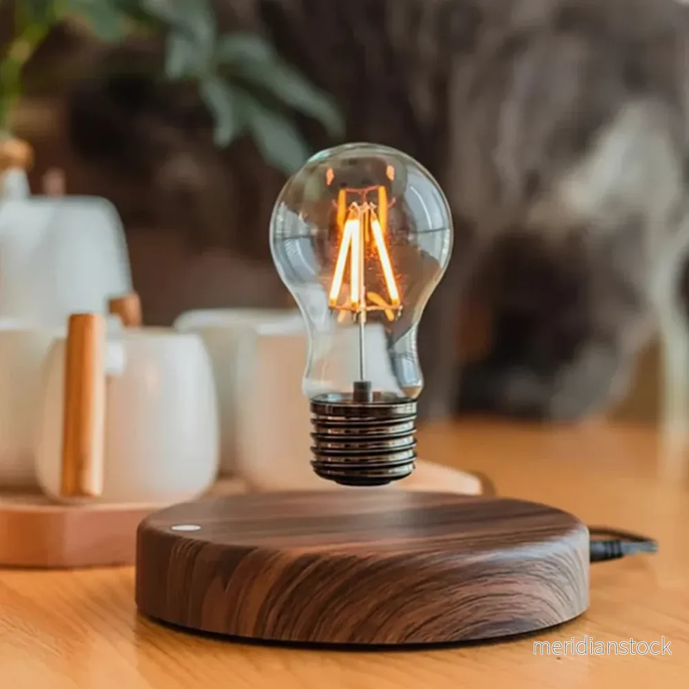 Magnetisk svävande bordslampa - Floatique - Bild 3