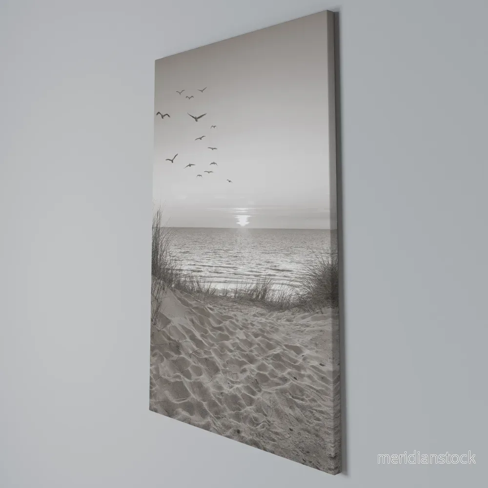 TIMELESS SEASCAPE Vertical Canvas Print - Bild 3