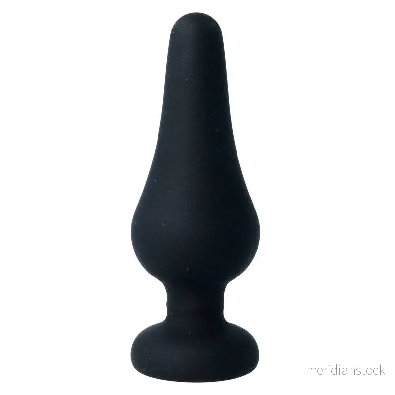INTENSE - ANAL PLUG PIPO L BLACK SILICONE 13 CM - Bild 3