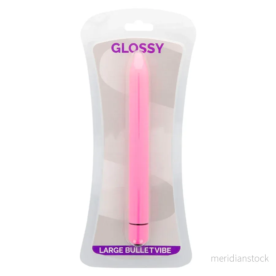 GLOSSY - SLIM VIBRATOR DEEP ROSE
