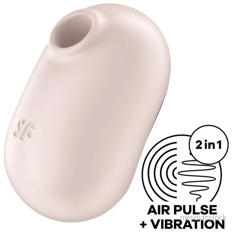 SATISFYER - PRO TO GO 2 DOUBLE AIR PULSE STIMULATOR & VIBRATOR VIOLET - Bild 2