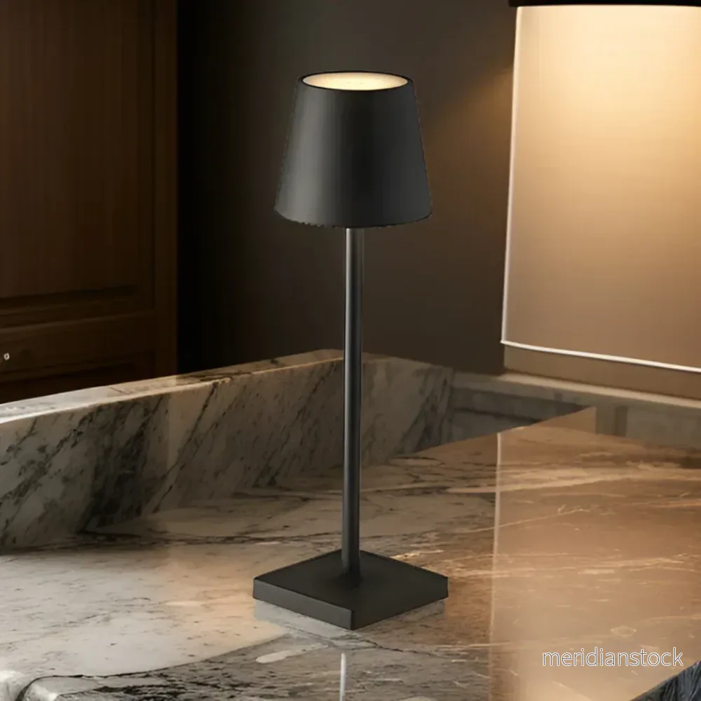 Multifunktionell Trådlös Uppladdningsbar Bordslampa - NordicAura - Bild 3