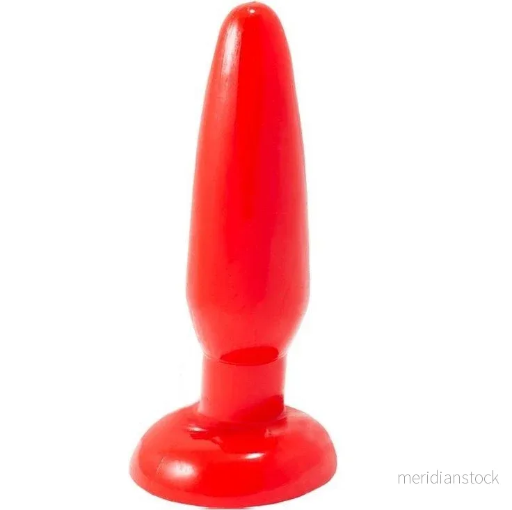 BAILE Small Red Anal Plug 15 CM – Perfect for Beginners and Enhancing Pleasure BAILE Small Red Anal Plug 15 CM – Perfect for Beginners and Enhancing Pleasure