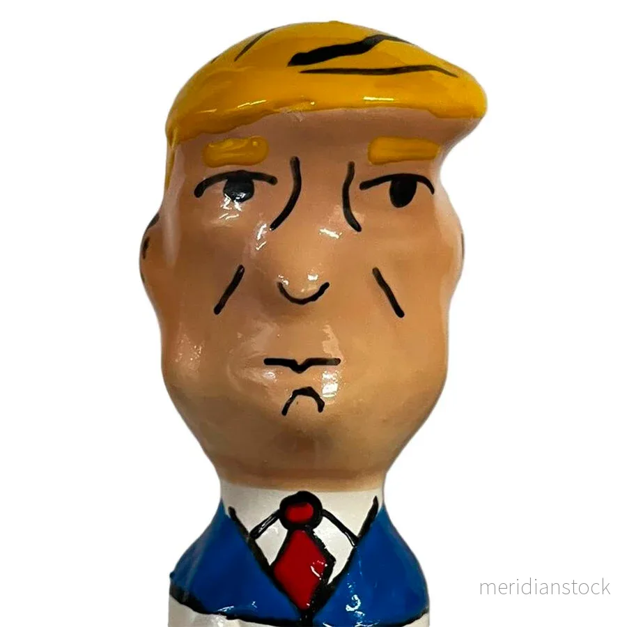 CONDOMERIE - HANDPAINTED NOVELTY CONDOMS GRUMPY TRUMP XL