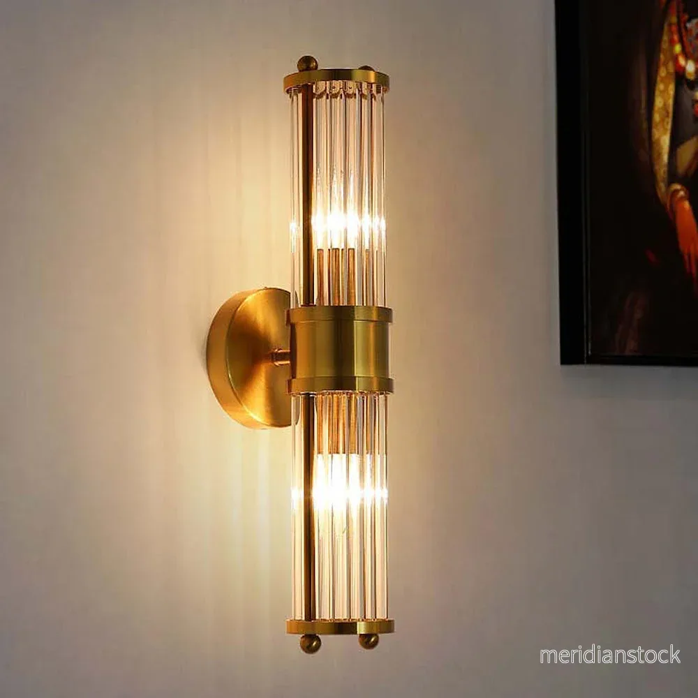 Lyxig badrumsvägglampa – GoldGlow - Bild 2