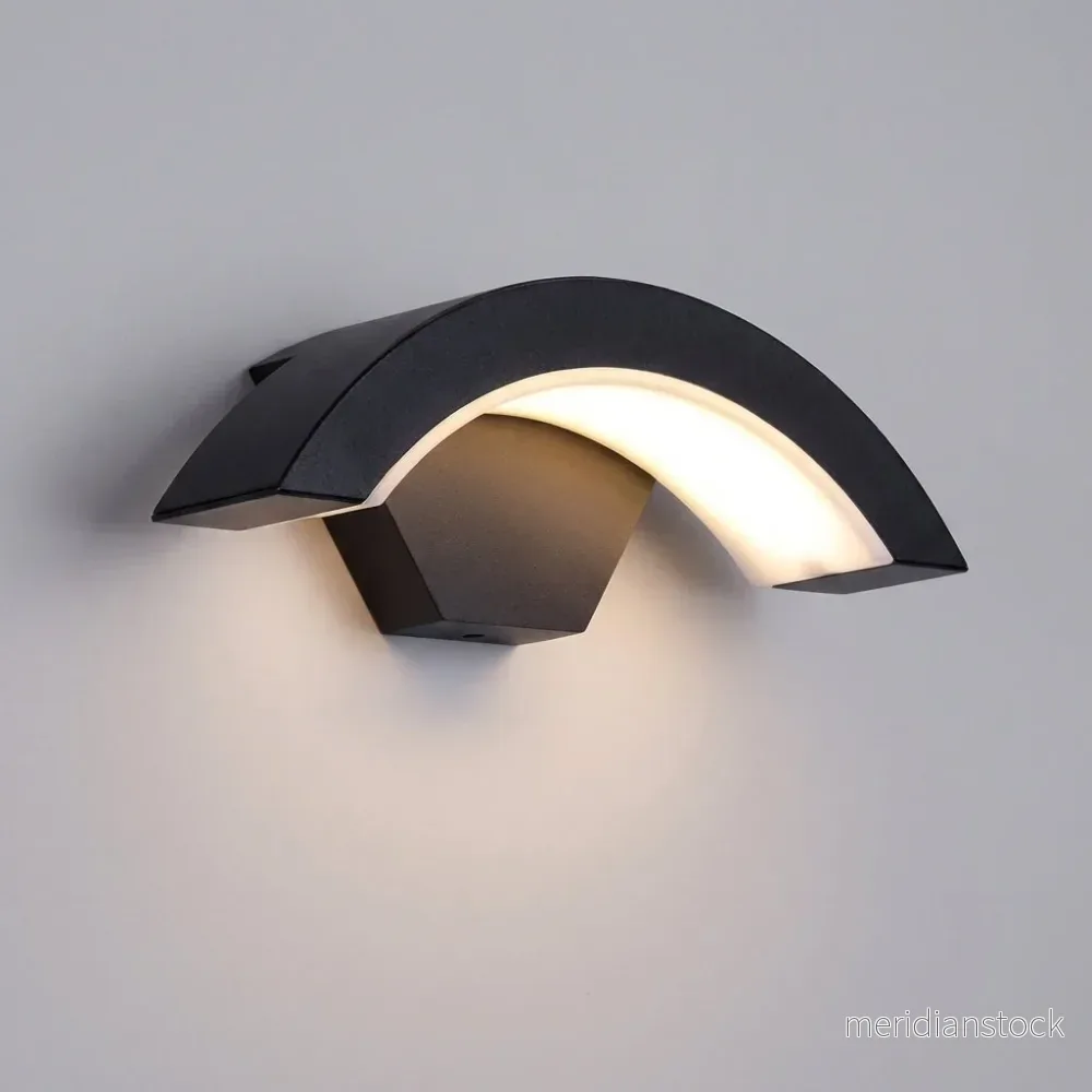 Utomhusvägglampa för väggmontering - Glowwave - Bild 2