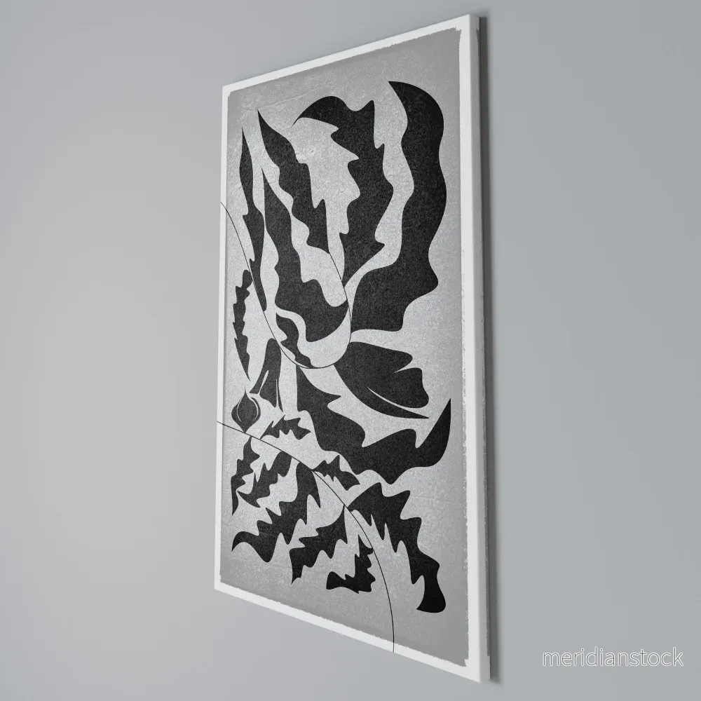 SHARP SHADOWS Vertical Canvas Print - Bild 3