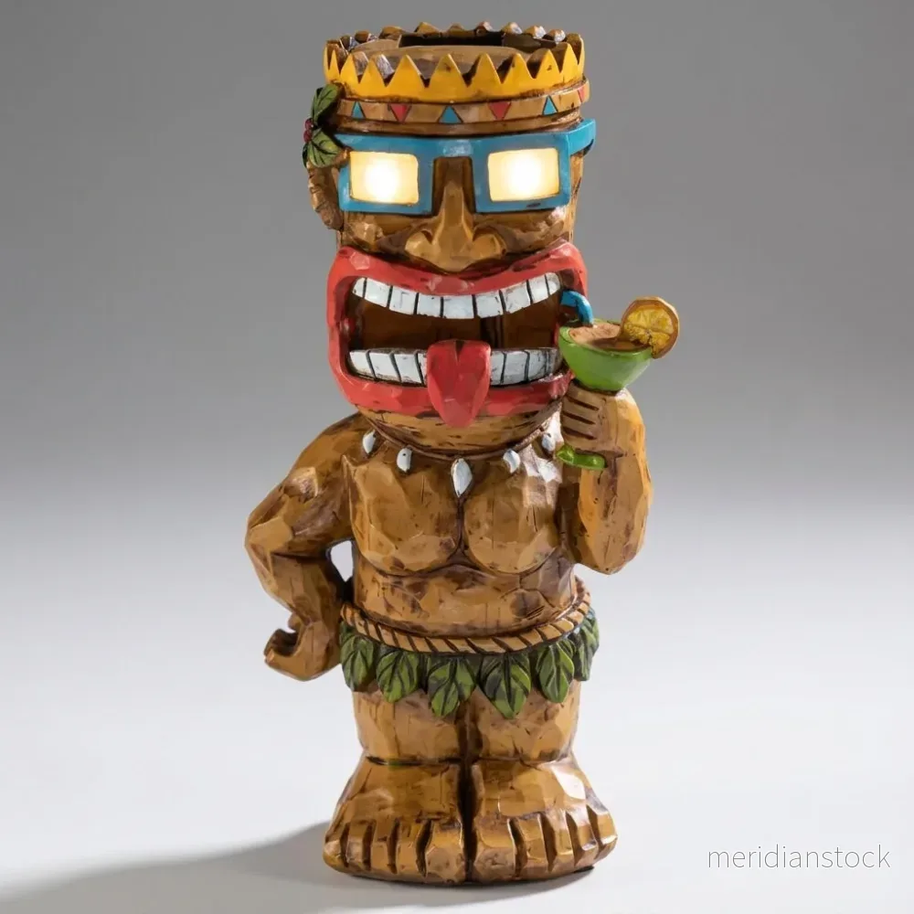Tiki-inspirerad sidospegel – LuminTiki - Bild 2