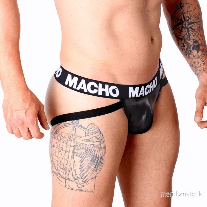 MACHO - MX25NC JOCK BLACK LEATHER S - Bild 3