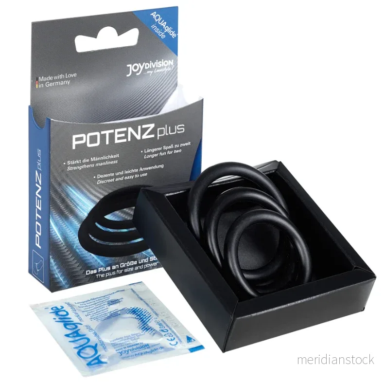 JOYDIVISION POTENZDUO - PLUS 3 BLACK RINGS SET - S, M, L - Bild 2