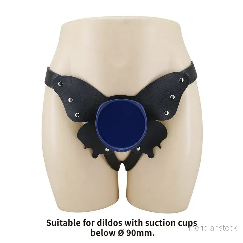PRETTY LOVE - UNIVERSAL STRAP-ON HARNESS BRIEFS BLACK AND BLUE - Bild 2