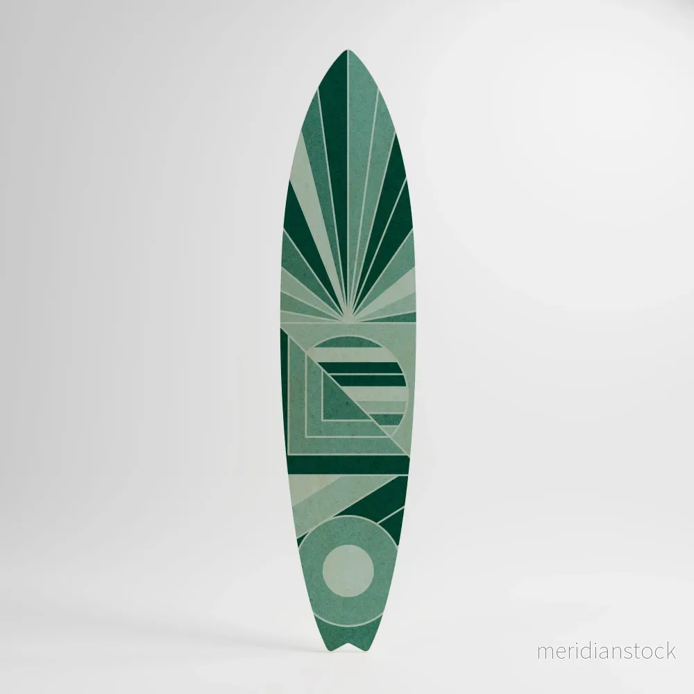 RHYTMIC GRID Dekorativ Surfbräda