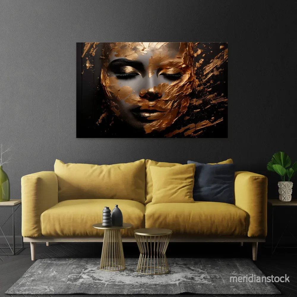 SHIMMERING BEAUTY Horizontal Canvas Print - Bild 2