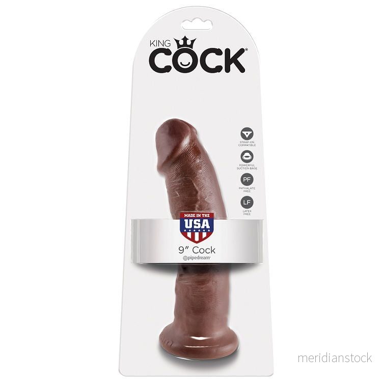 KING COCK - 9 DILDO BROWN 22.9 CM - Bild 2