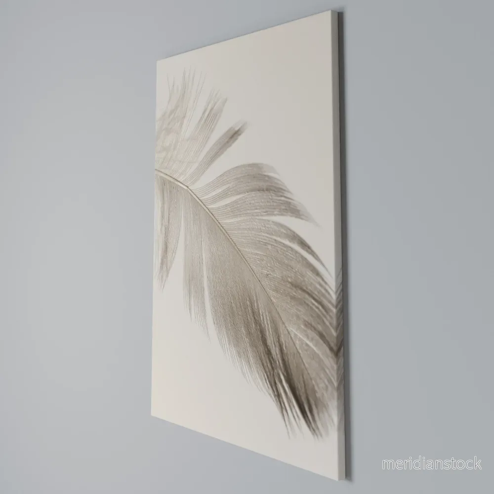 GRACEFULNESS PRECISION Vertical Canvas Print - Bild 3