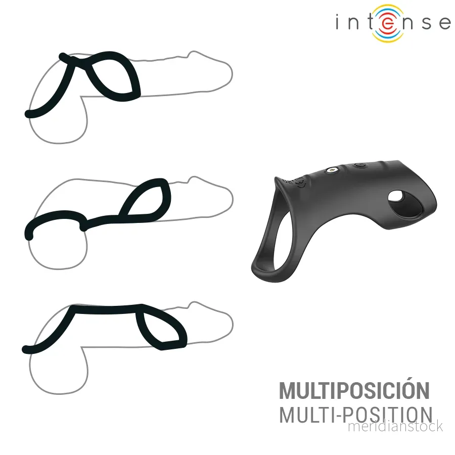 INTENSE - JEROME ADJUSTABLE VIBRATING PENIS RING MODEL 12 - Bild 3