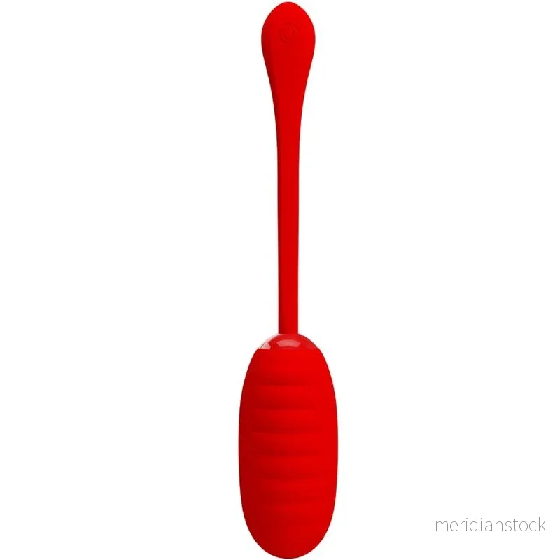 PRETTY LOVE - KIRK RECHARGEABLE VIBRATING EGG RED