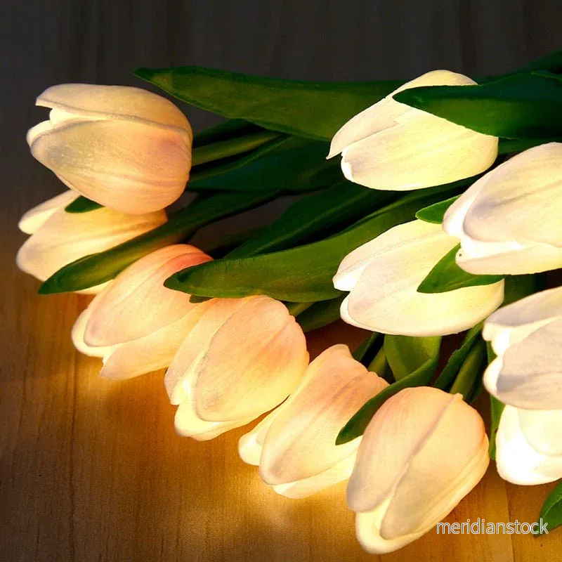 Dekorativ LED-tulpanbordslampa – Florima - Bild 2