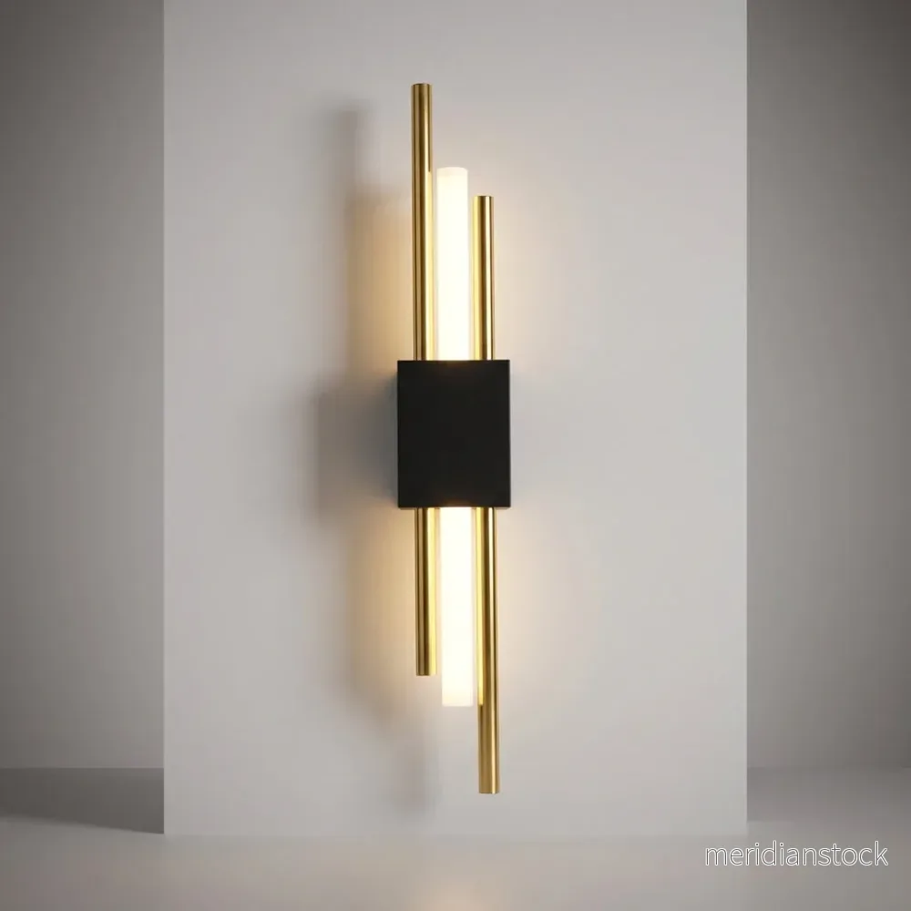 Modern vertikal vägglampa - Aurevex - Bild 2