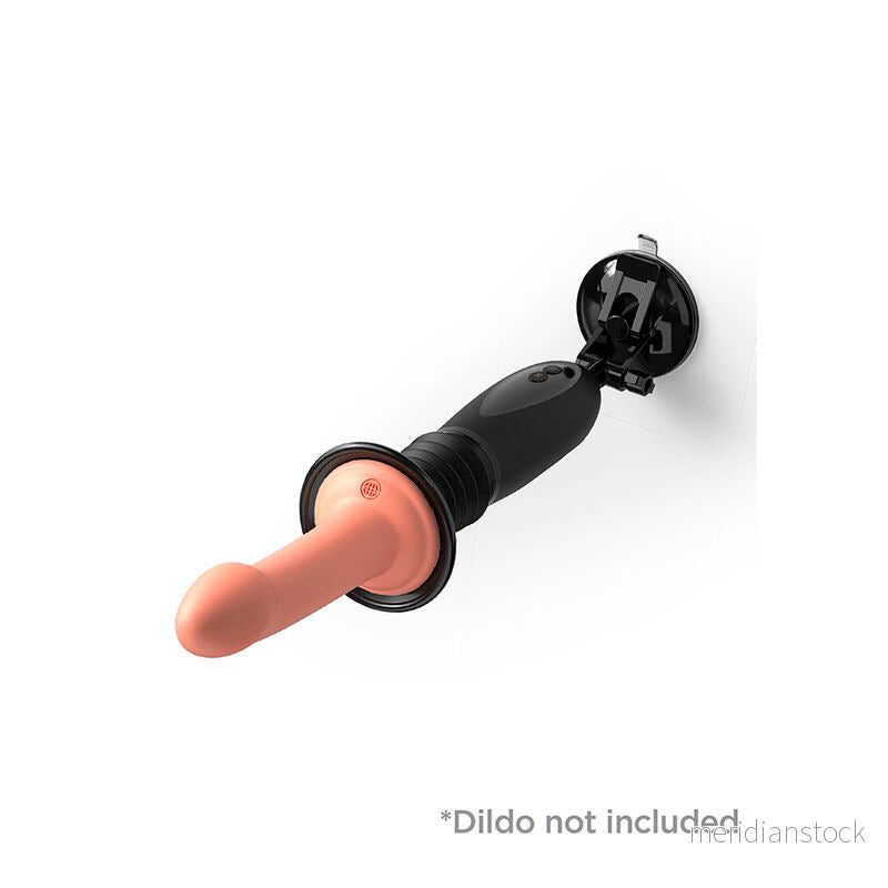 FETISH FANTASY SERIES - BODY DOCK THRUSTER DILDO CLAMP WITH 7 PUSH MODES BLACK - Bild 3