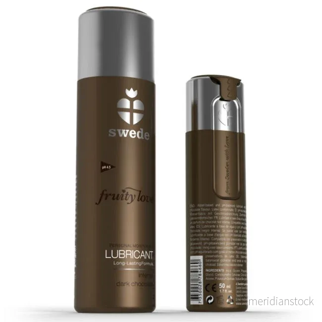 SWEDE - FRUITY LOVE LUBRICANT DARK CHOCOLATE 50 ML - Bild 2