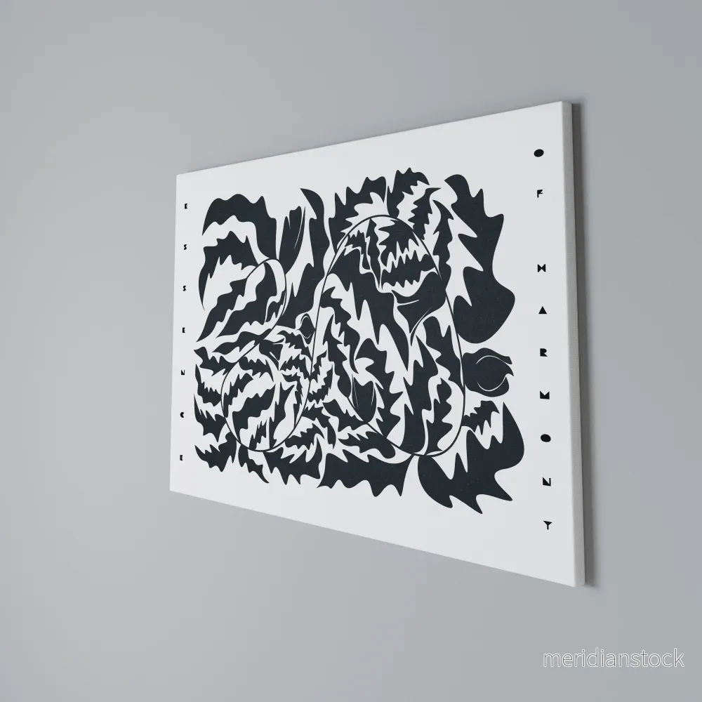 ETHEREAL ORNAMENT Horizontal Canvas Print - Bild 3