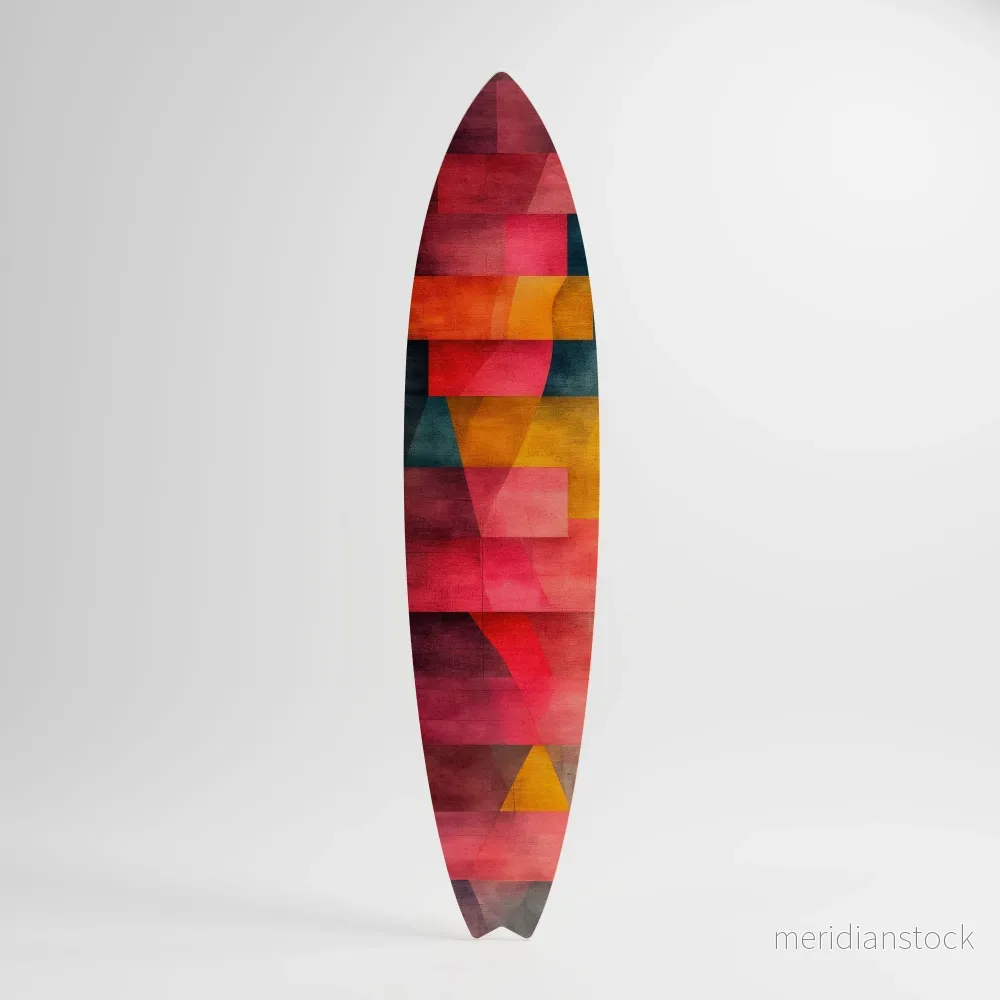 COLORFUL SOUNDS Dekorativ Surfbräda