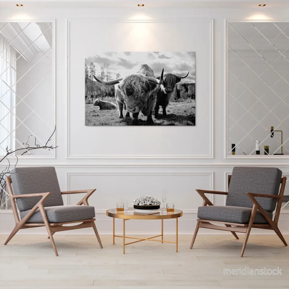 STILLNESS OF OLD SOULS Horizontal Canvas Print - Bild 2