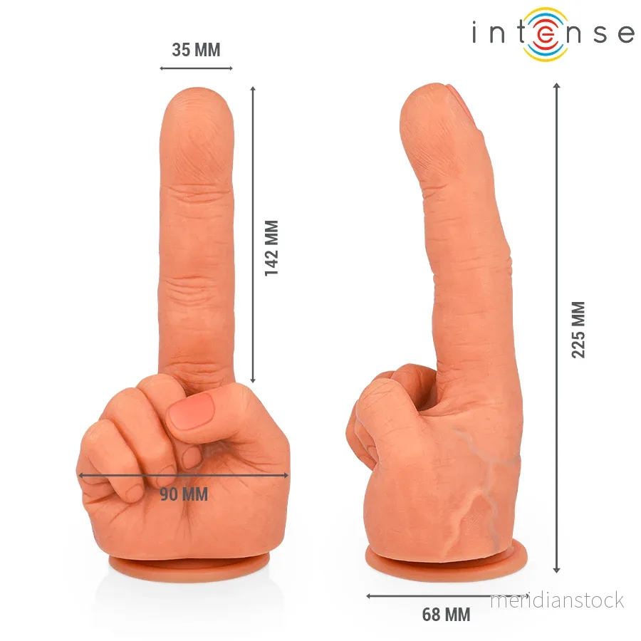 INTENSE - HUBERT G-SPOT STIMULATOR FLEXIBLE HAND 14.2 CM - Bild 2