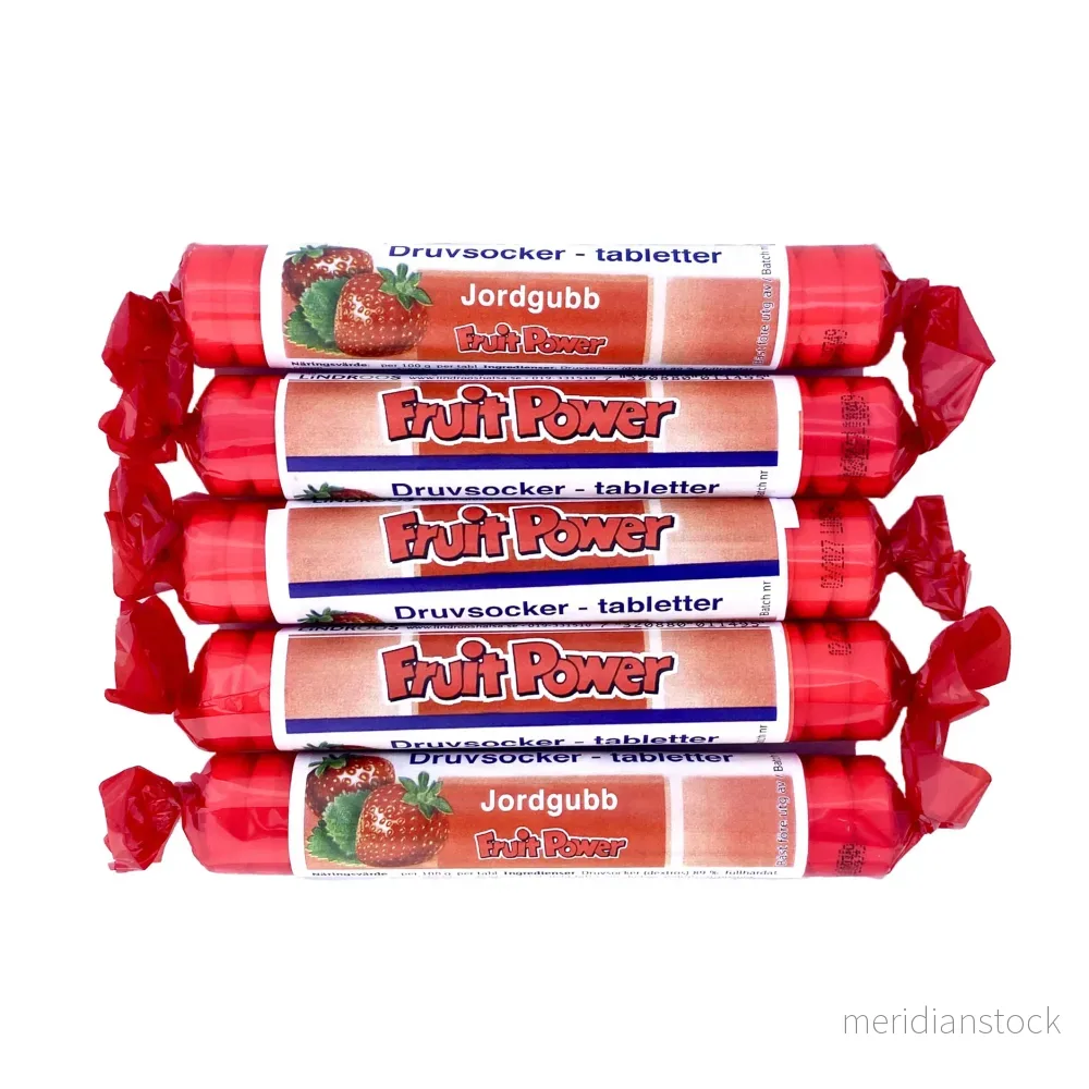 Druvsocker FruitPower Jordgubb 5-pack Druvsocker FruitPower Jordgubb 5-pack