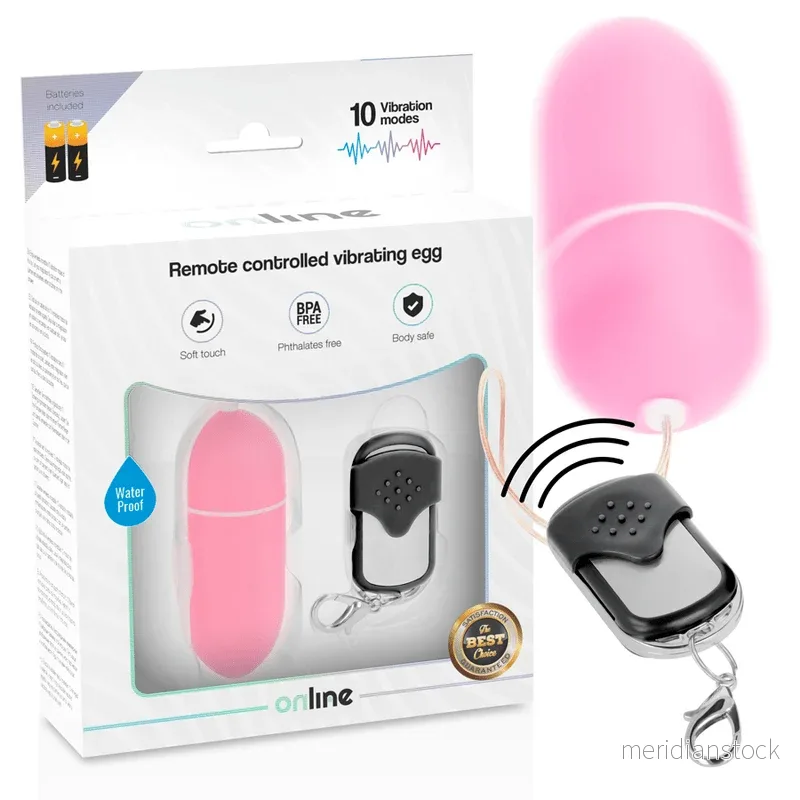 ONLINE - REMOTE CONTROL VIBRATING EGG L PINK - Bild 2